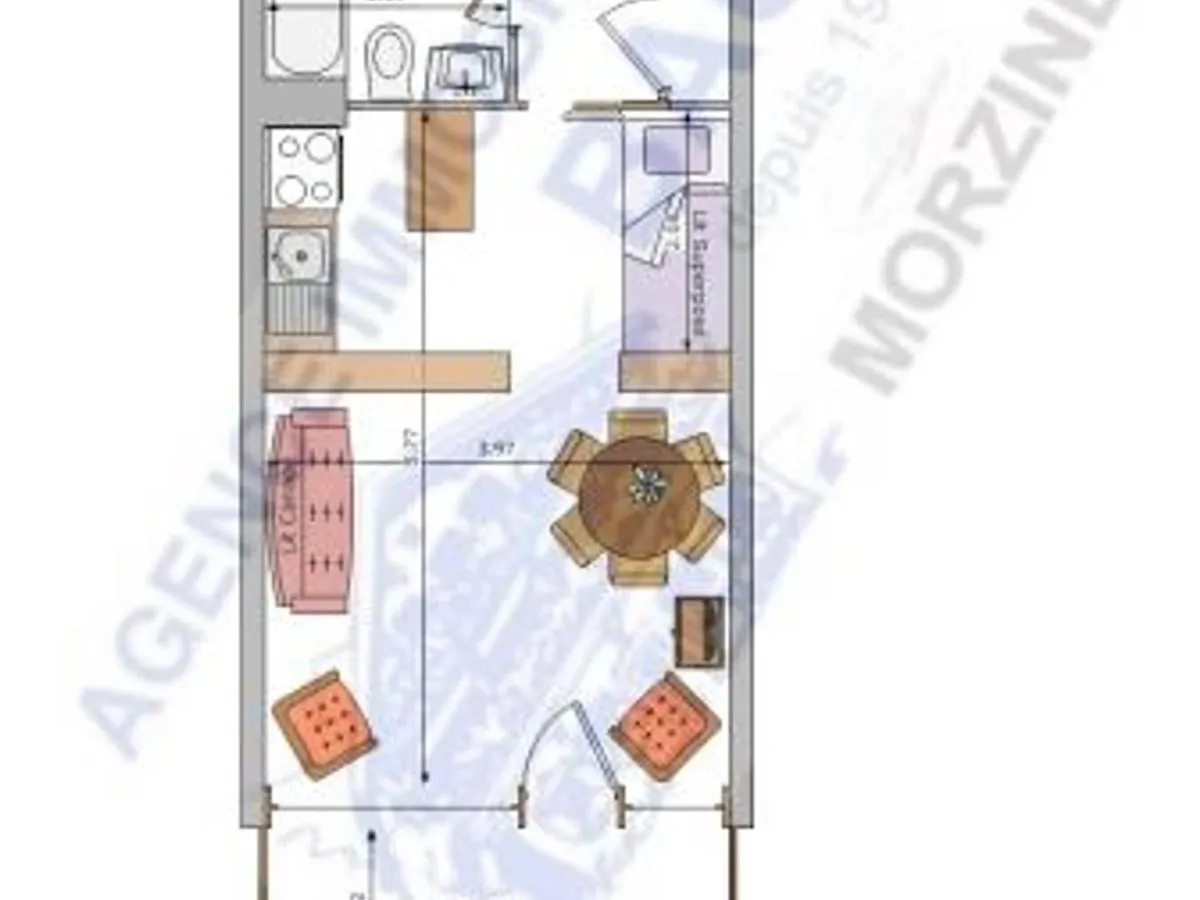 Studio Confortable Avec Balcon Proche Centre Et Pleney - Fr-1-524-60 Morzine 0*,  France